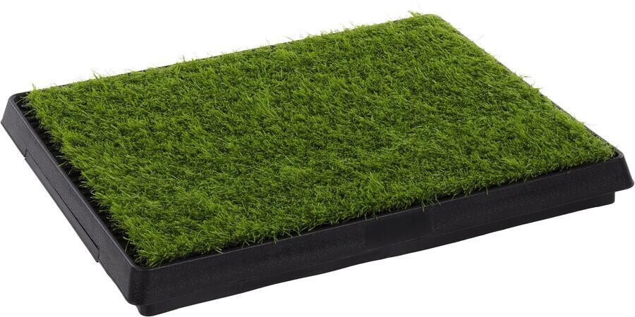 FLAMINGO toaleta pre psov s umelou trávou - Toaletný box a trávniková rohož