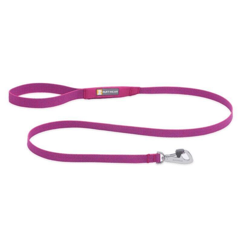 Vodítko RUFFWEAR Flagline - Alpine Pink, dĺžka 190 cm, šírka 20 mm