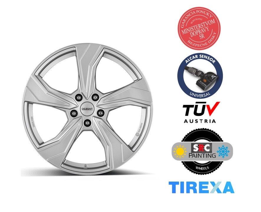 DEZENT KB silver 6.50x17 5x112.00 ET45.5