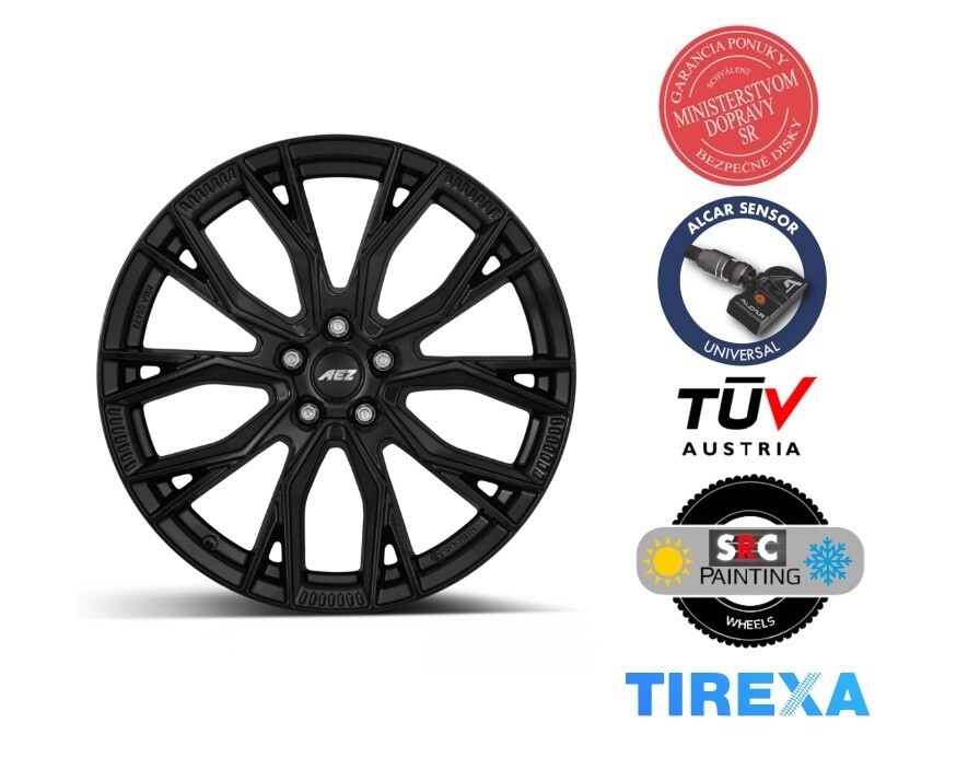 AEZ Toronto black 8.50x21 5x130.00 ET46