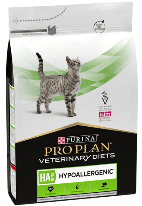 PURINA PRO PLAN Veterinary Diets Feline HA ST/OX - Hypoallergenic - 1,3 kg