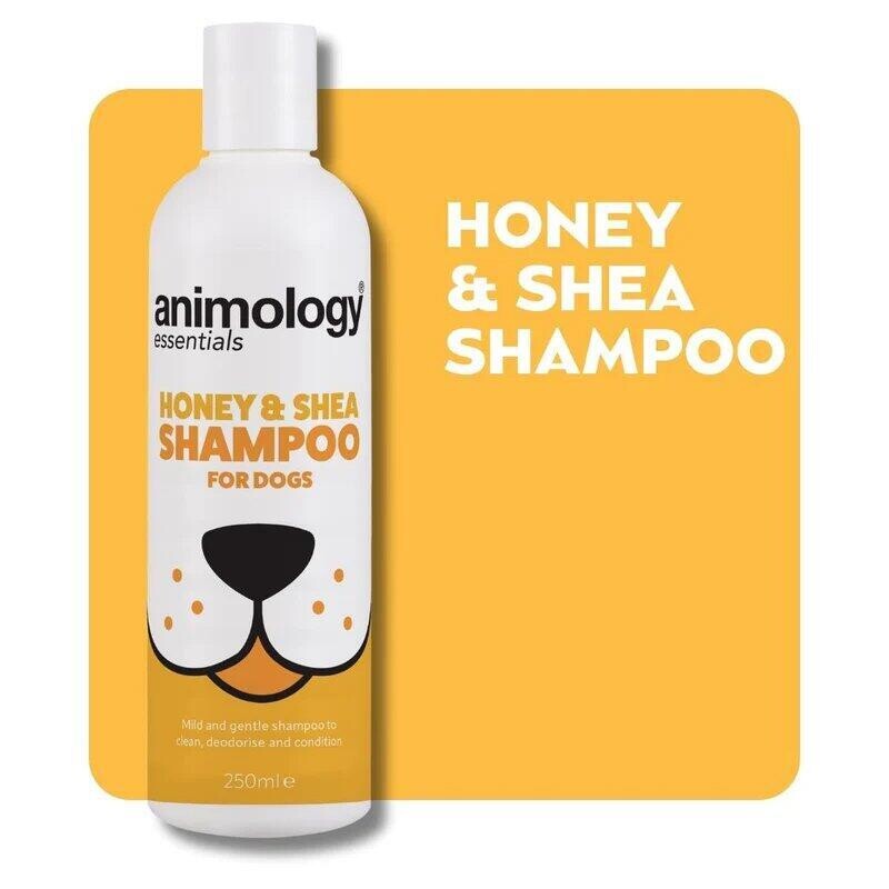 Animology Essentials Honey & Shea šampón pre psy Med & Bambucké maslo 250 ml