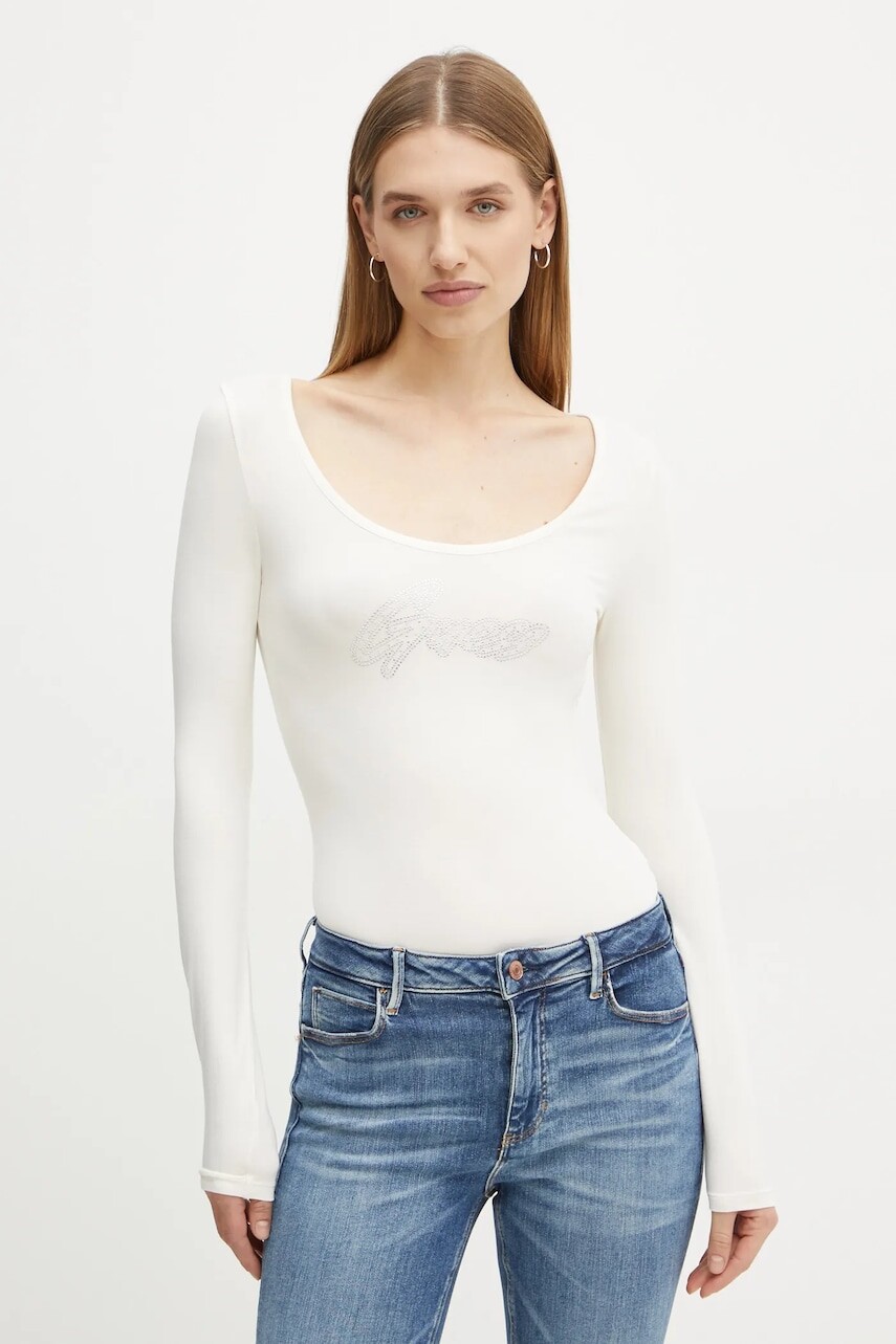 Body Guess EMMY béžová farba, W5RP00 K68D2