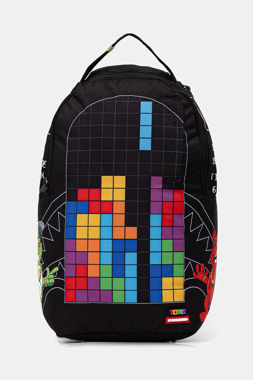 Ruksak Sprayground čierna farba, veľký, vzorovaný, 910B7353NSZ