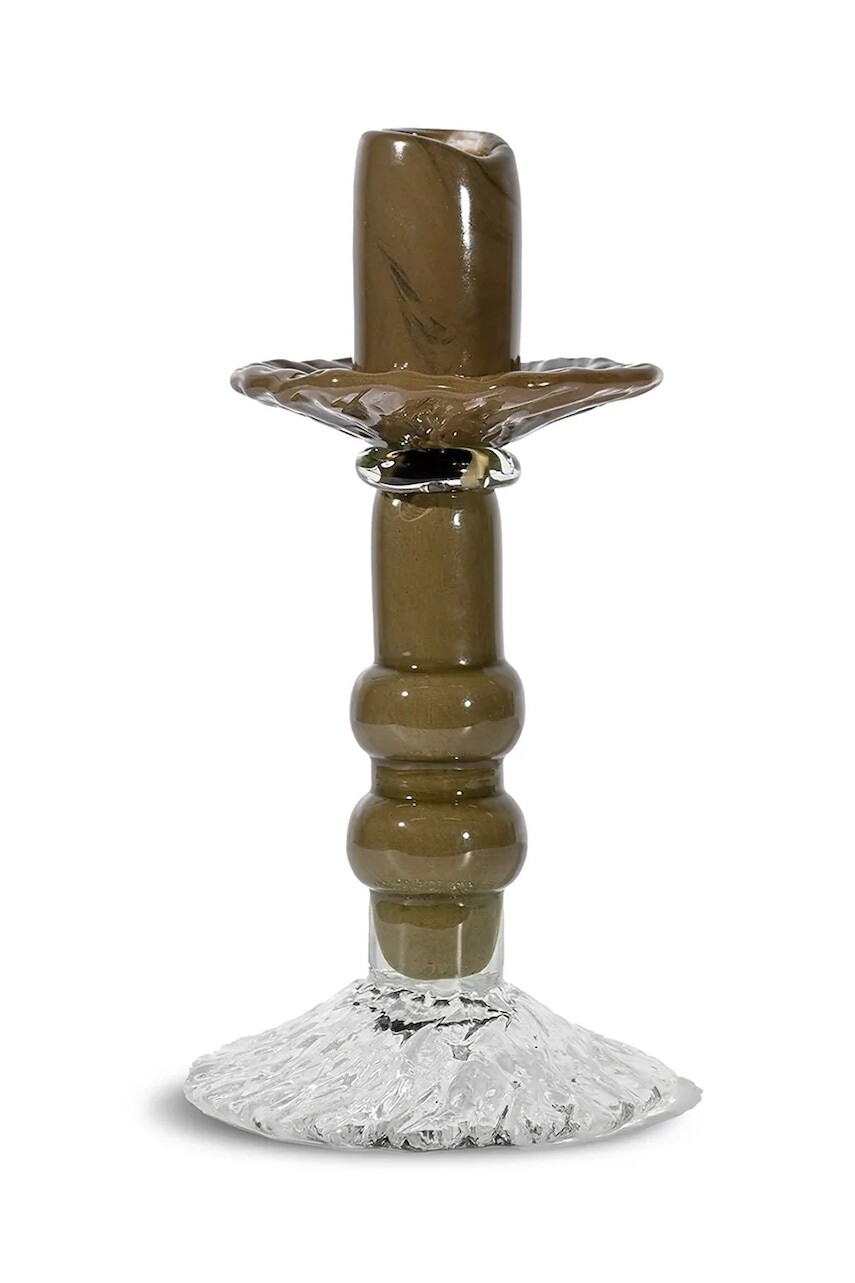 Dekoračný svietnik Byon Lara 22 cm S hnedá farba