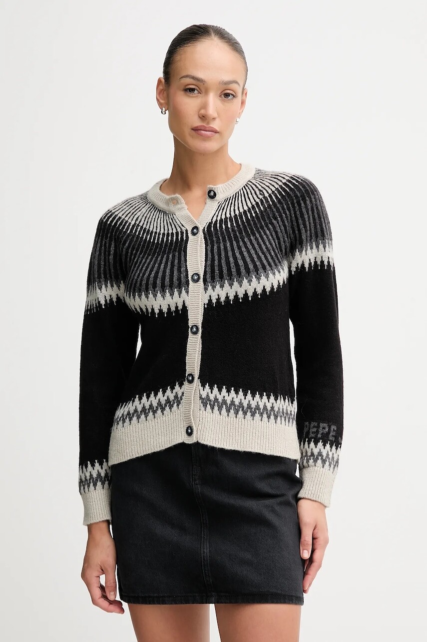 Kardigán s prímesou vlny Pepe Jeans viac farieb, PL7000048