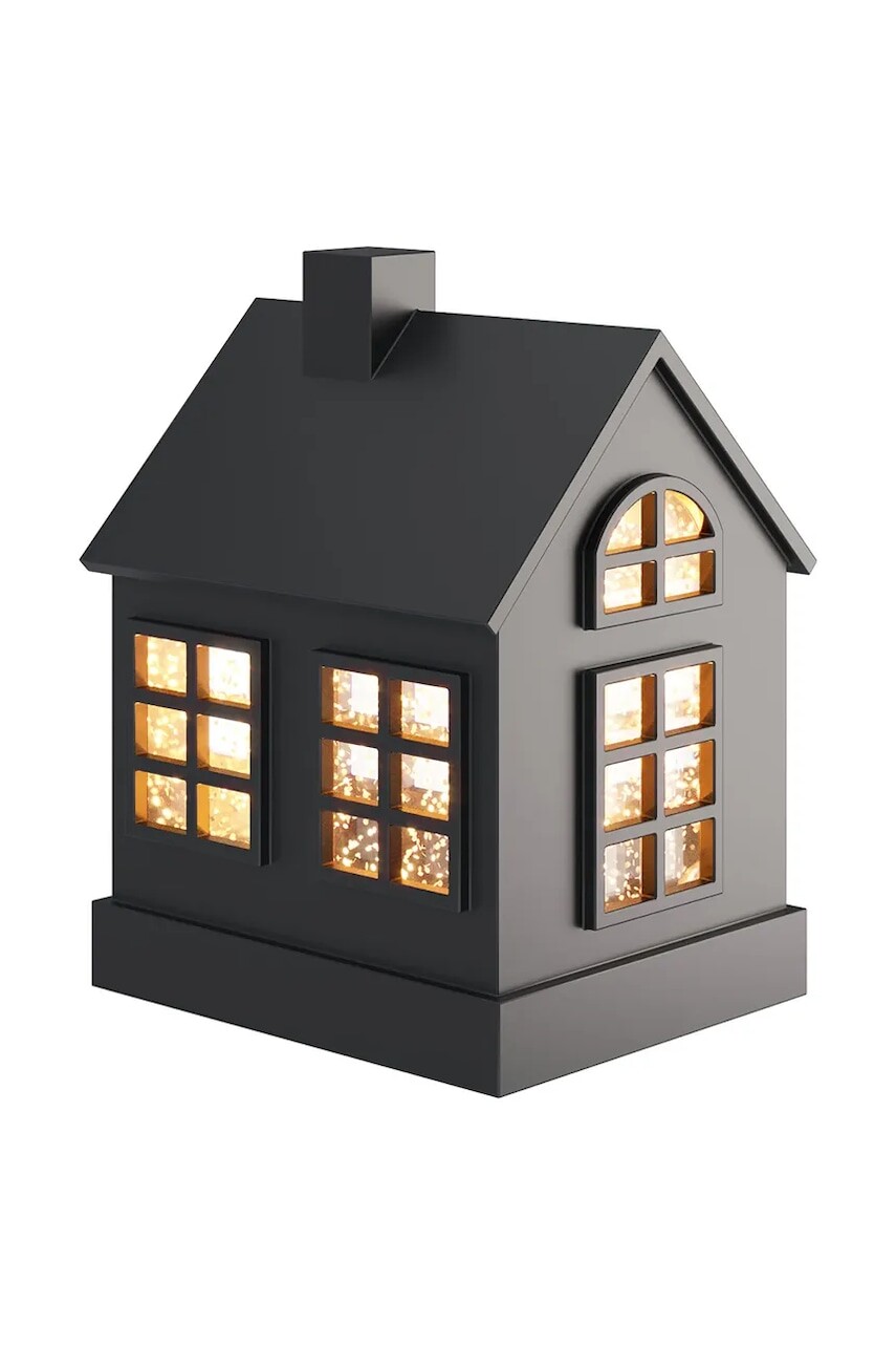 Led vianočná dekorácia Sompex 16 cm čierna farba