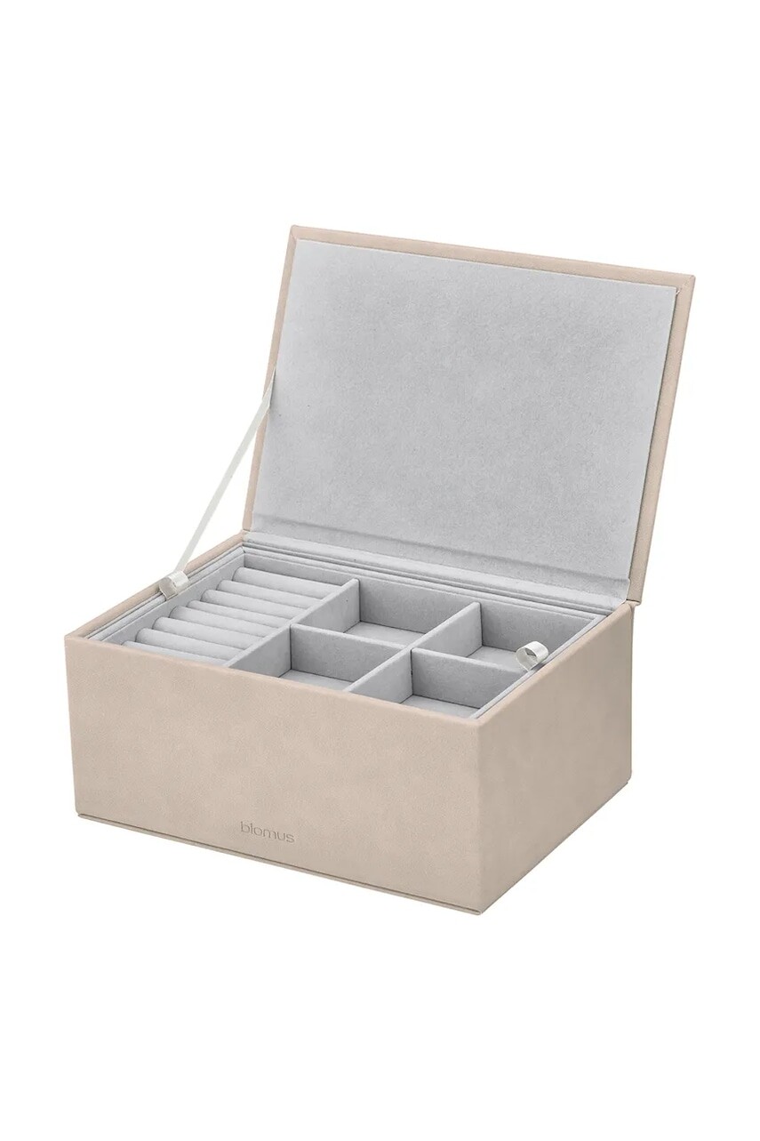 Šperkovnica Blomus Sahla 9 x 22 x 2 cm béžová farba