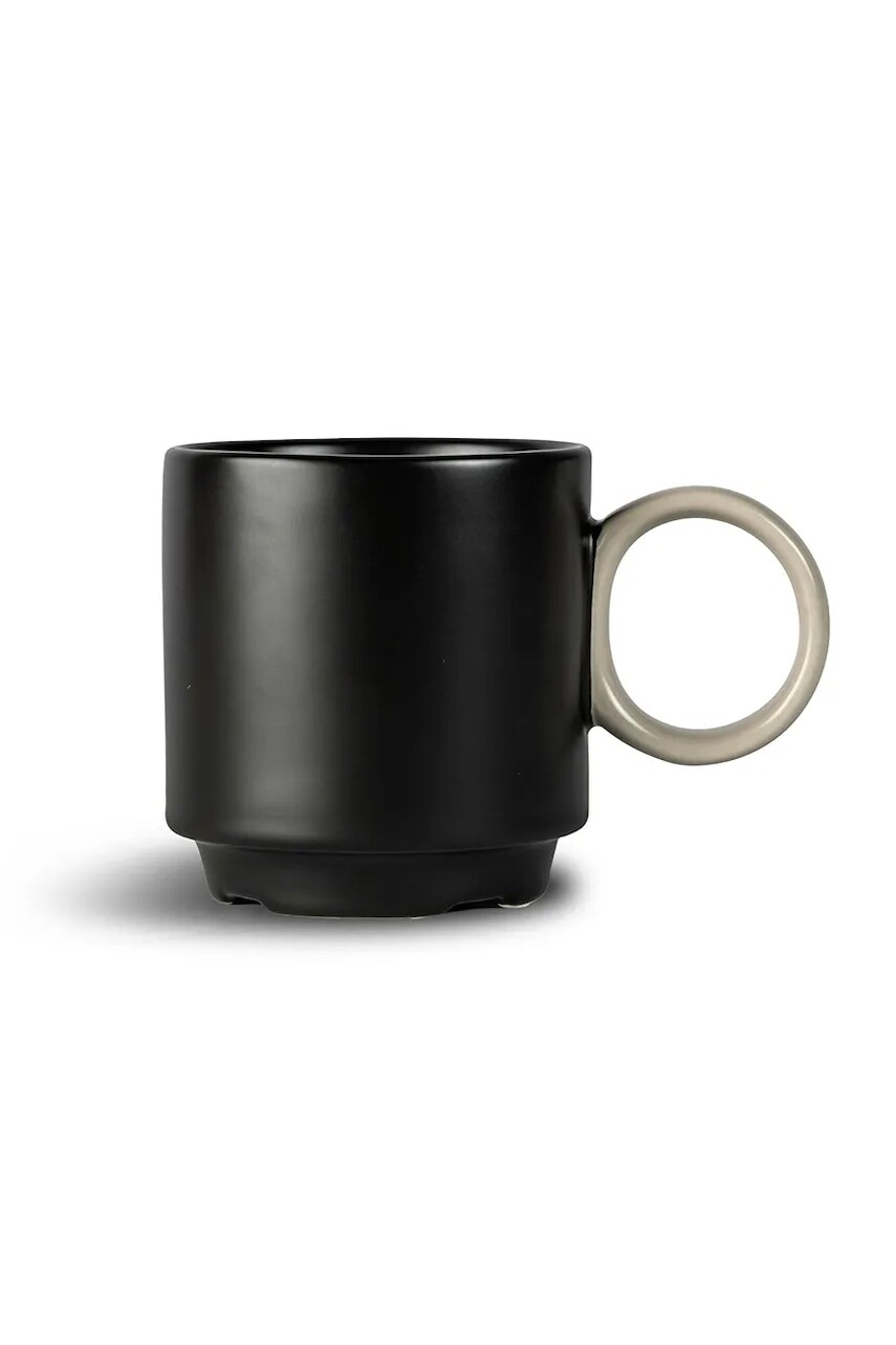 Hrnček Byon Noor 260 ml čierna farba