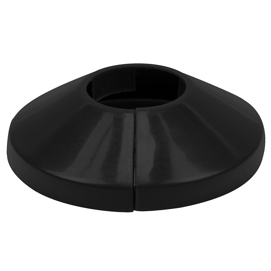 Rozeta 25 mm čierna komplet (2 ks)