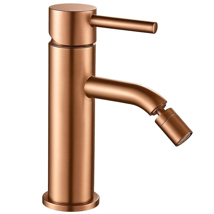 Bidetová batéria Rea Lungo brúsená meď