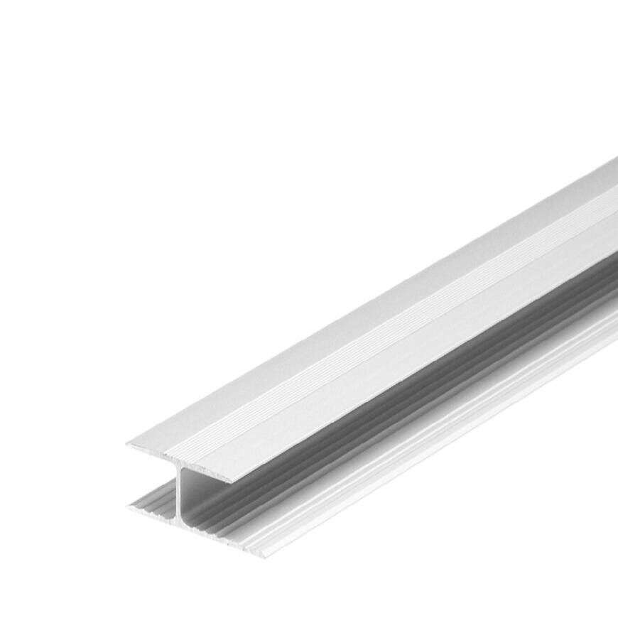 Lišta ochranná zatlačovacia PANEL P 1,0m strieborny