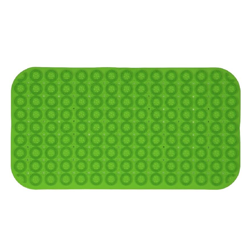Protišmyková kúpeľňová podložka 71x38CM J-7138 zelená