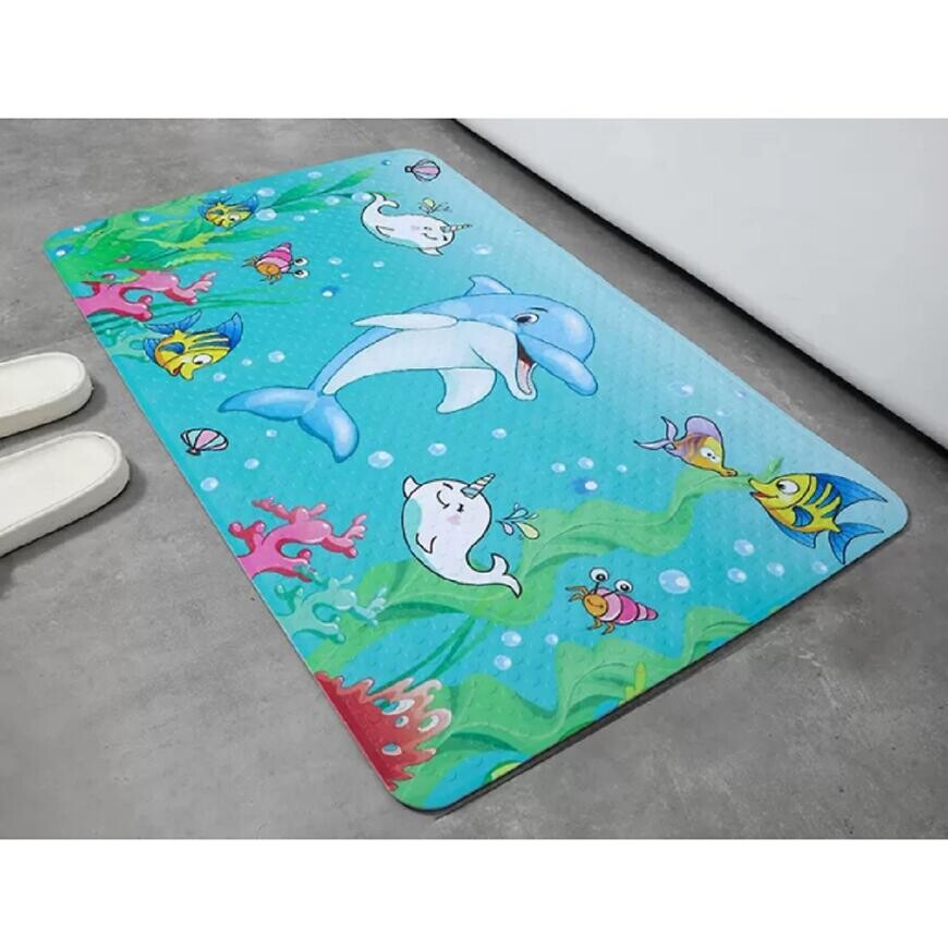 Protišmyková kúpeľňová podložka 70x40CM JP-7040 viacfarebný