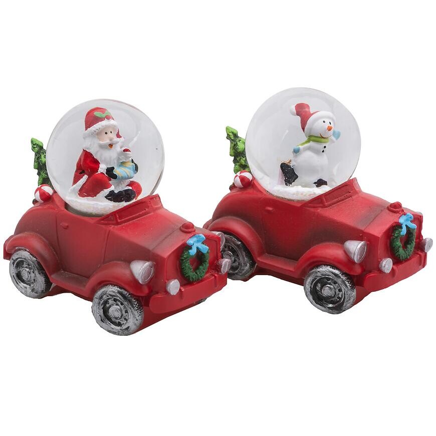 Snežná guľa 8 cm mix 41201