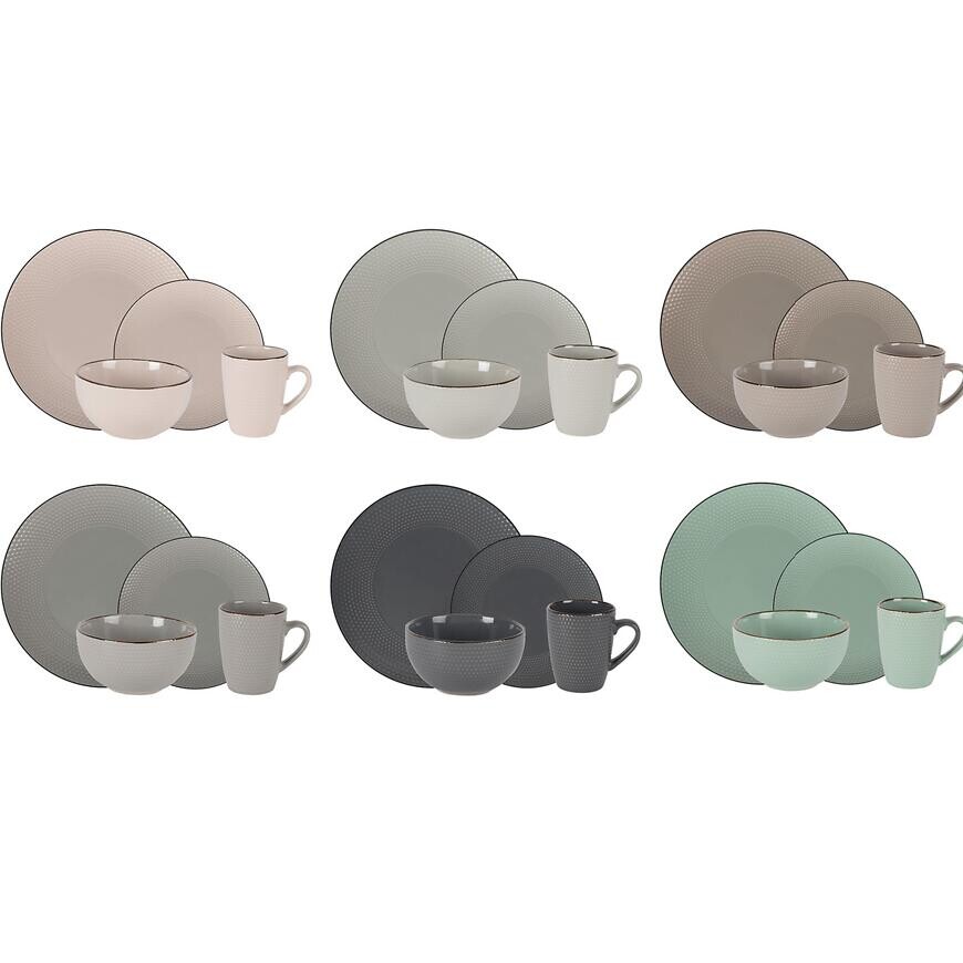 Jedálenský servis Manon 24 dielov 634448 mix