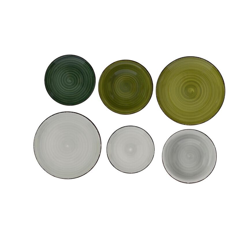 Jedálenský servis Moss 12 dielov 653645 mix