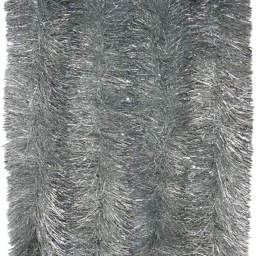 Girland priemer 10 cm dĺžka 2 m striebro 10530