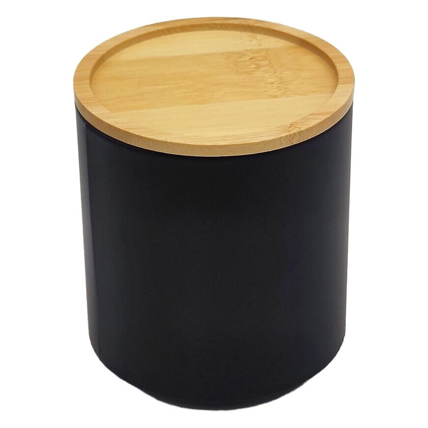Kontajner s bambusovým vekom FTC700-B black ø11x12,2 cm