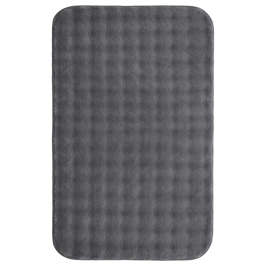 Sada 2 koberčekov 100x60 a 50x60 cm tmavošedá Flow