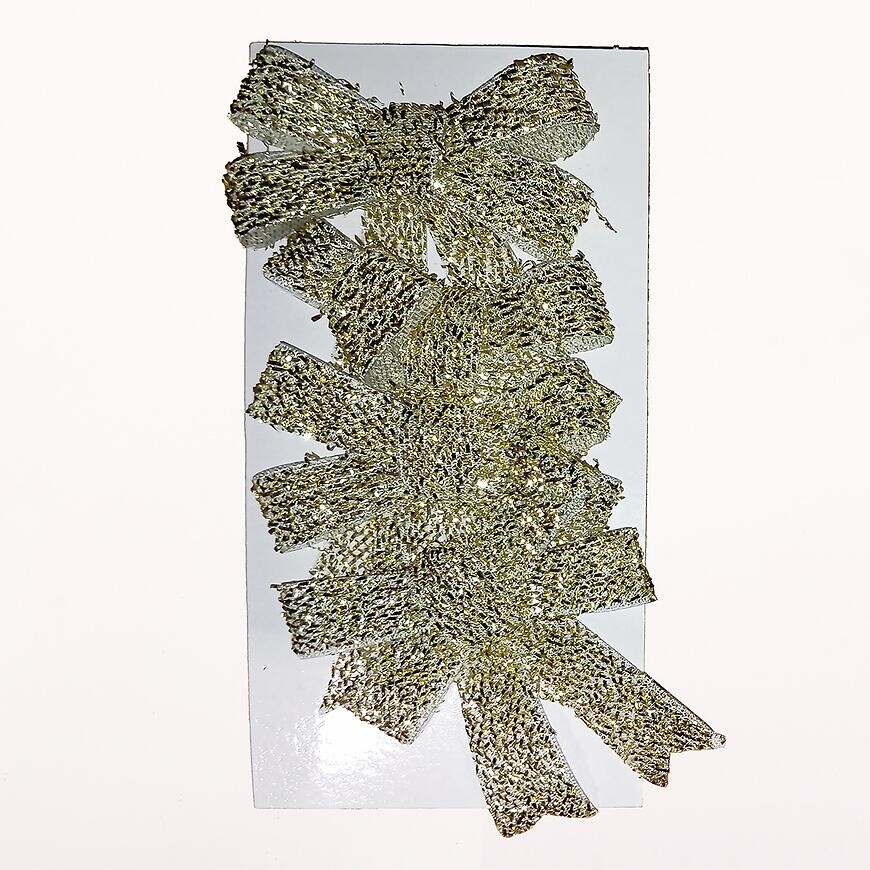 Mašle 12x9,5 cm 4 ks mix 39364