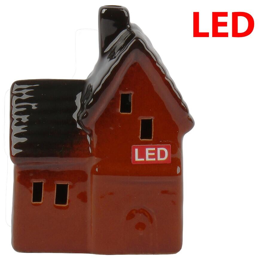 Domček LED 12x9 cm 47749