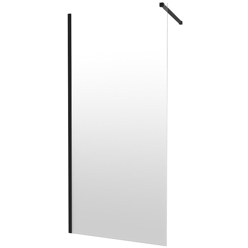 Sprchová stena Walk-In Zum 90x195 black
