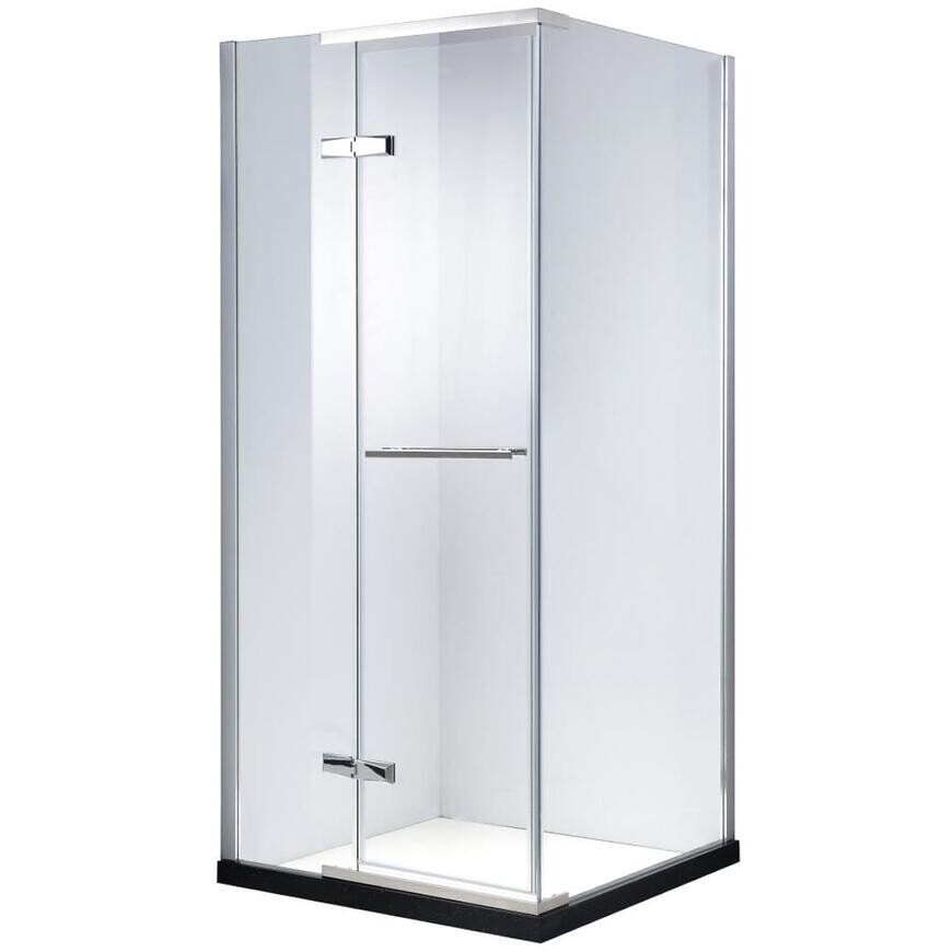 Sprchový kút obdĺžnikový Valentina 100/80/190 číre sklo 6 mm