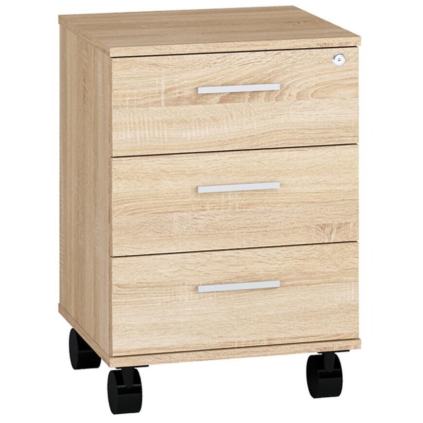 Zásuvkový diel na kolieskach   46 Optimal 24 dub sonoma