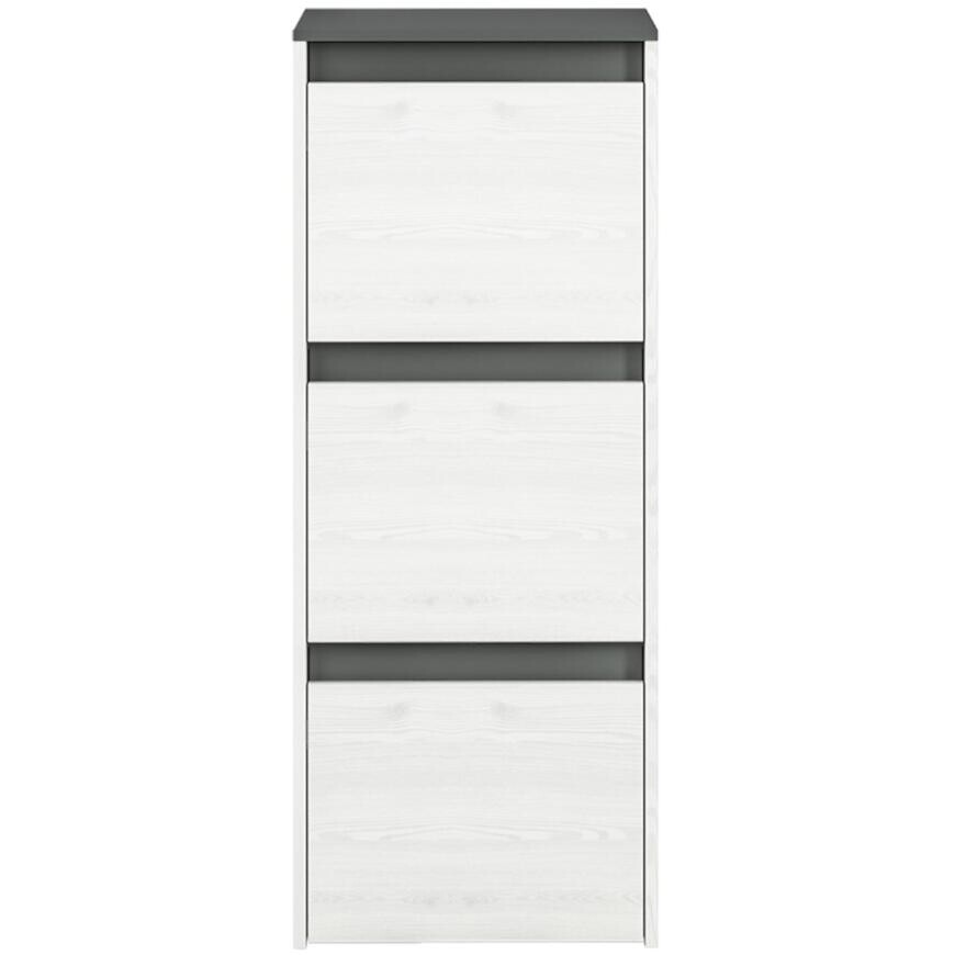 Skrinka na topánky 125x50 HYGA05 snežná borovica