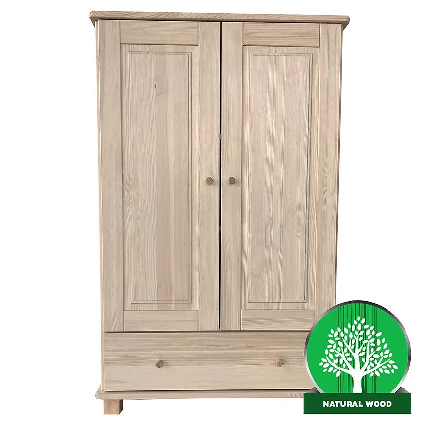 Skriňa 80/2D/1S borovica s falcom