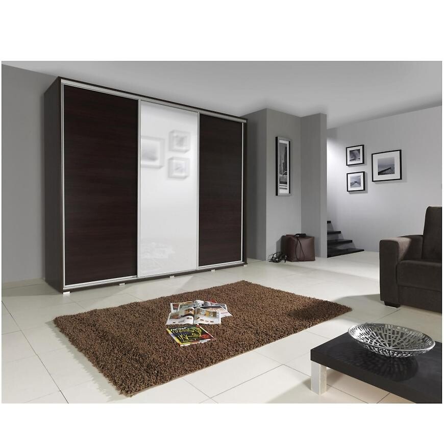 Skriňa Penelopa Venge so zrkadlom 255 cm