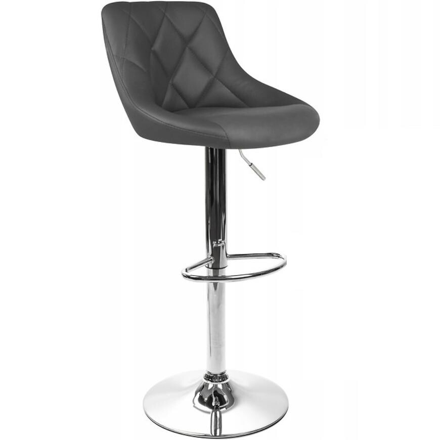 Barová stolička Roma sivá