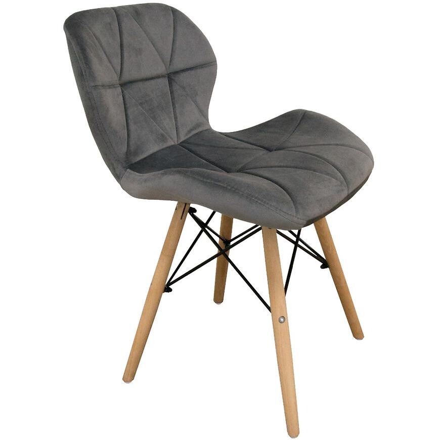 Stolička Malta antracit