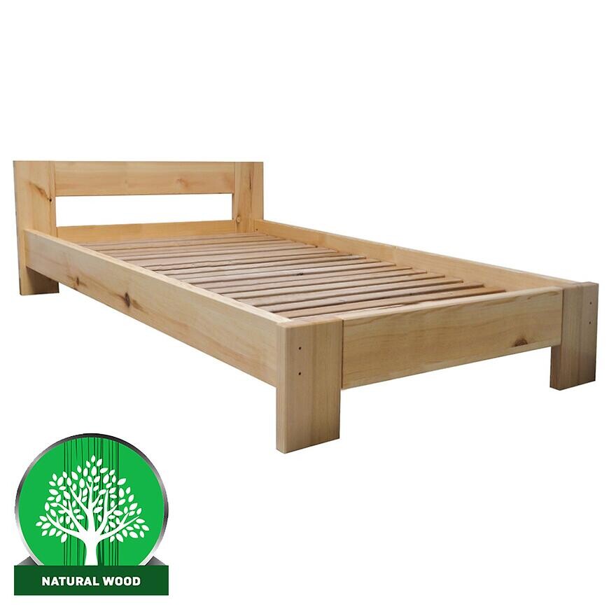 Posteľ KT KUBA 140 borovica