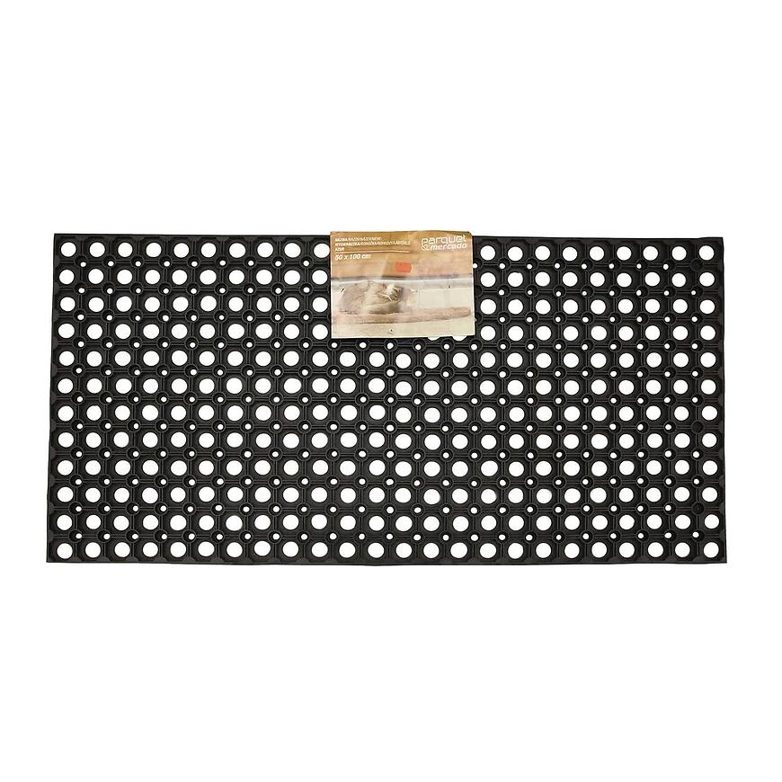 Rohožka gumená dieravaná 100x50 cm