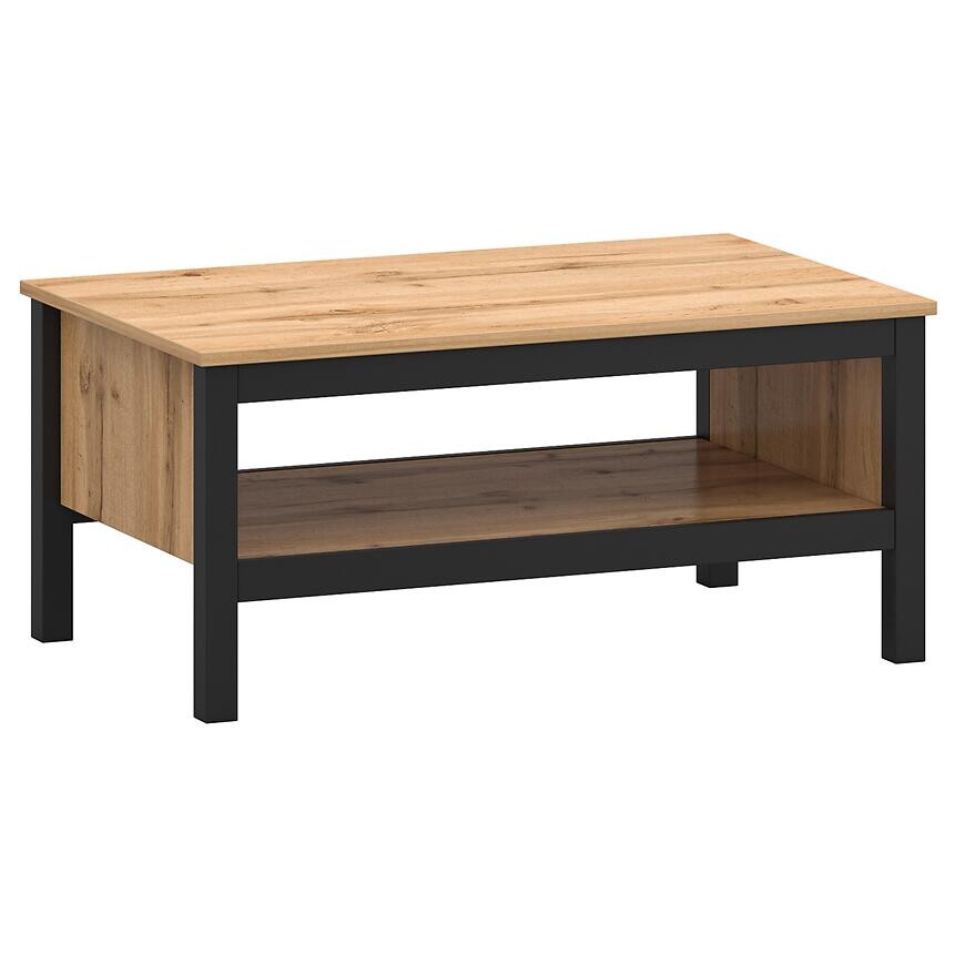 Konferenčný stolík Palmer T dub wotan/čierny