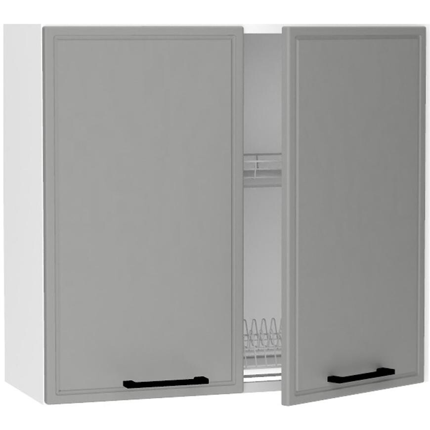 Kuchynská skrinka Emily W80su Alu Dast Grey