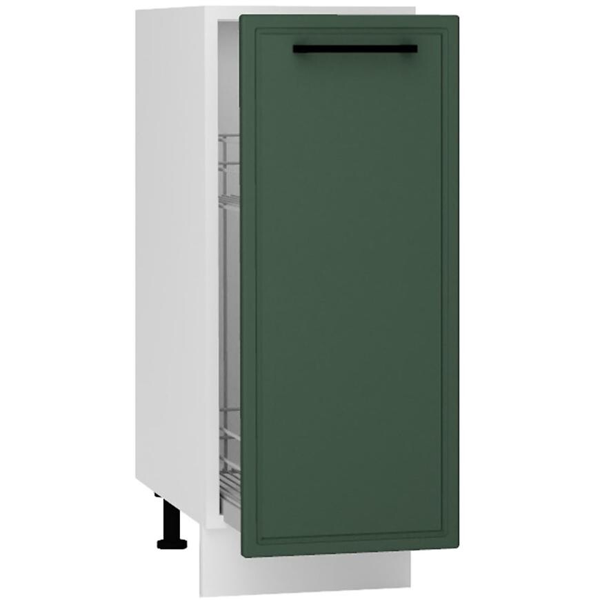 Kuchynská skrinka Emily D30 Cargo + kôš zelená mat