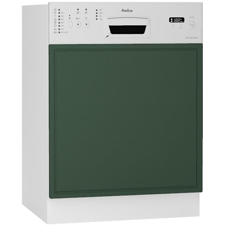 Dvierka na umývačku riadu Emily 60po zelená mat