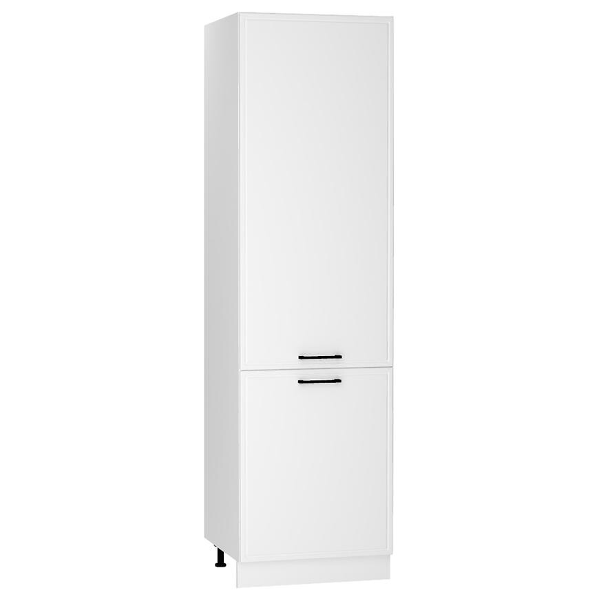 Kuchynská skrinka Emily D60SŁ 2133 PL 2FR biely hrášok mat