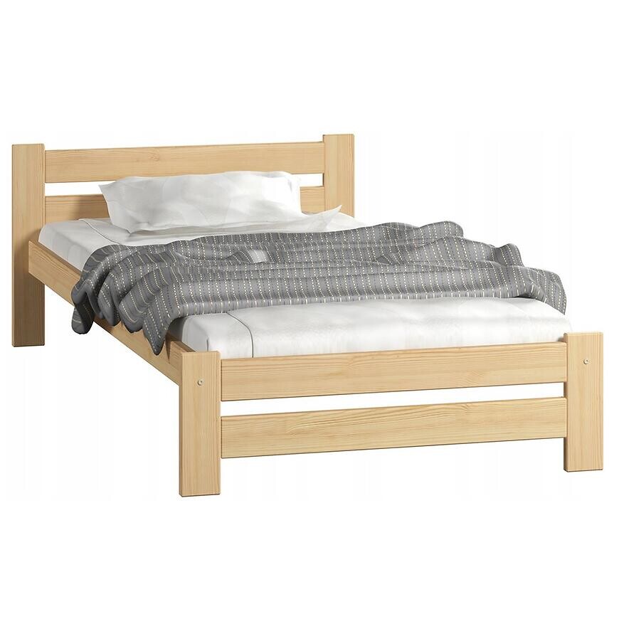 Posteľ  Agata 90x200 borovica bez roštu