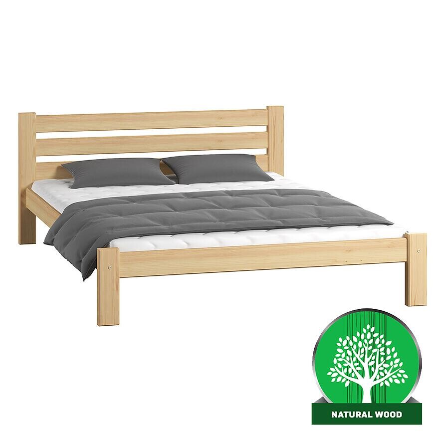 Posteľ  Adek 160x200 Borovica Bez Roštu
