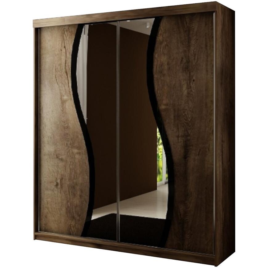 Skriňa Top 9 150 Tmavý jaseň