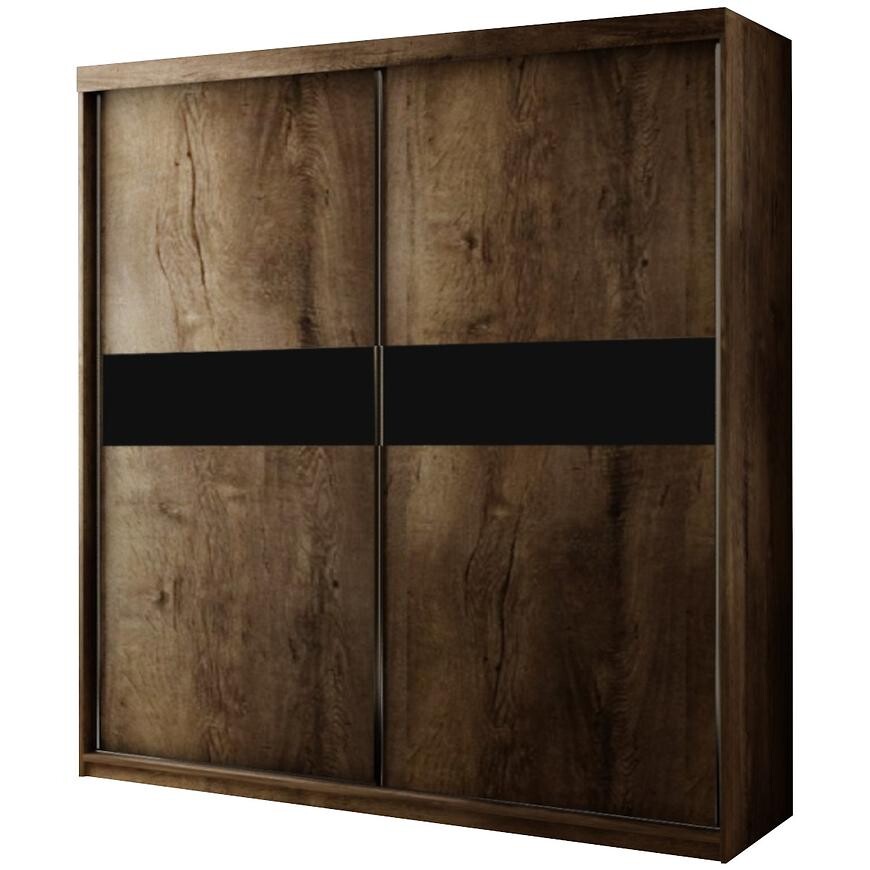 Skriňa Top 4 200 Tmavý jaseň