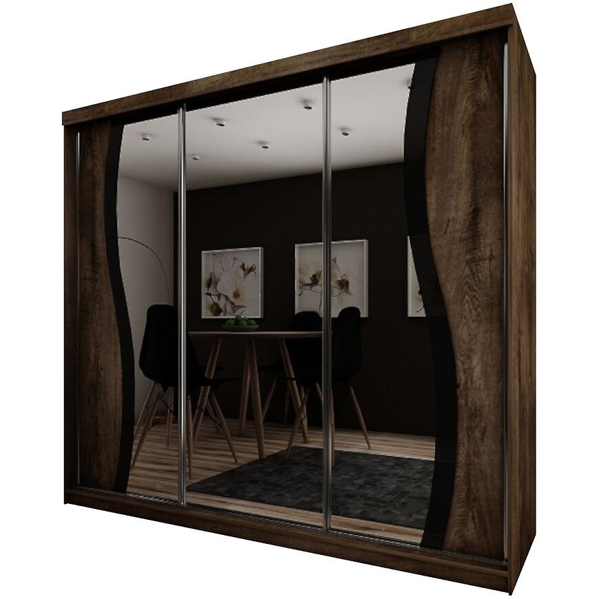 Skriňa Top 9 250 Tmavý jaseň