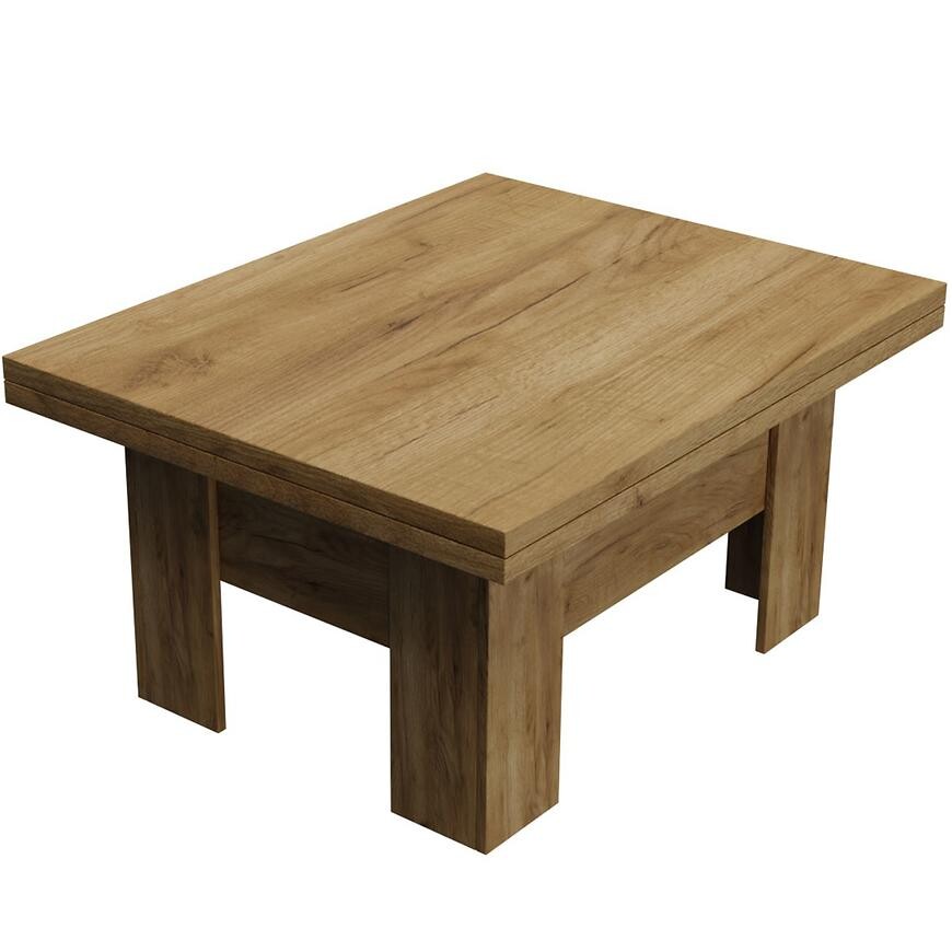 Konferenčný rozkladací, zdvíhací stolík  Eryk dub Ribbeck