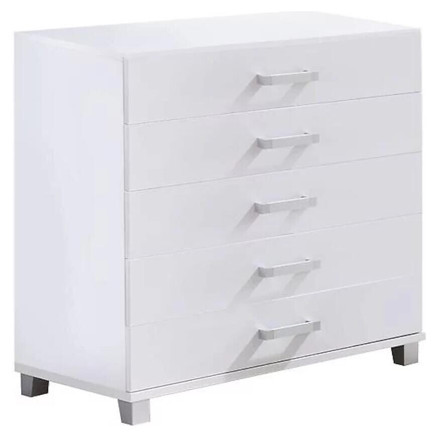 Komoda Maximus M20 5S biela 100/115