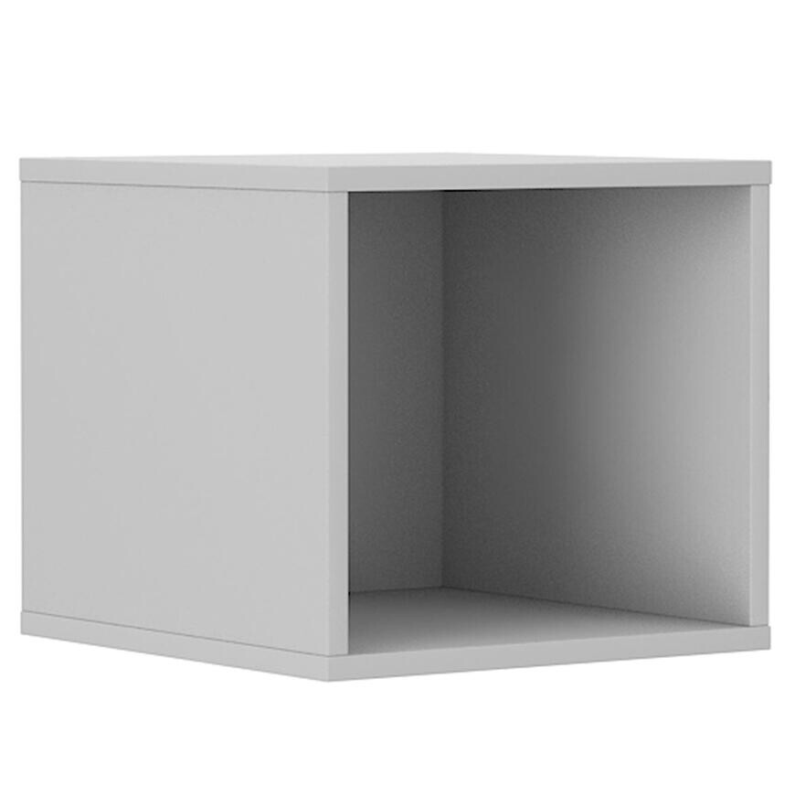 Nadstavec na skriňu otvorené  Malta svetlosivá (114)