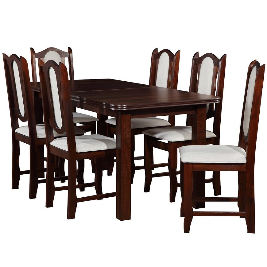 Jedálenská zostava Malaga 1+6 orech